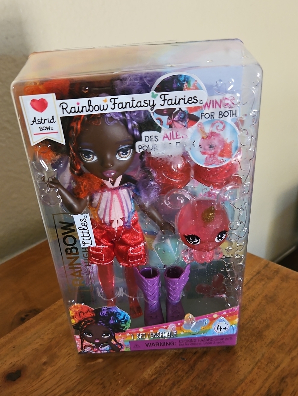 Astrid Doll - Purple & Red